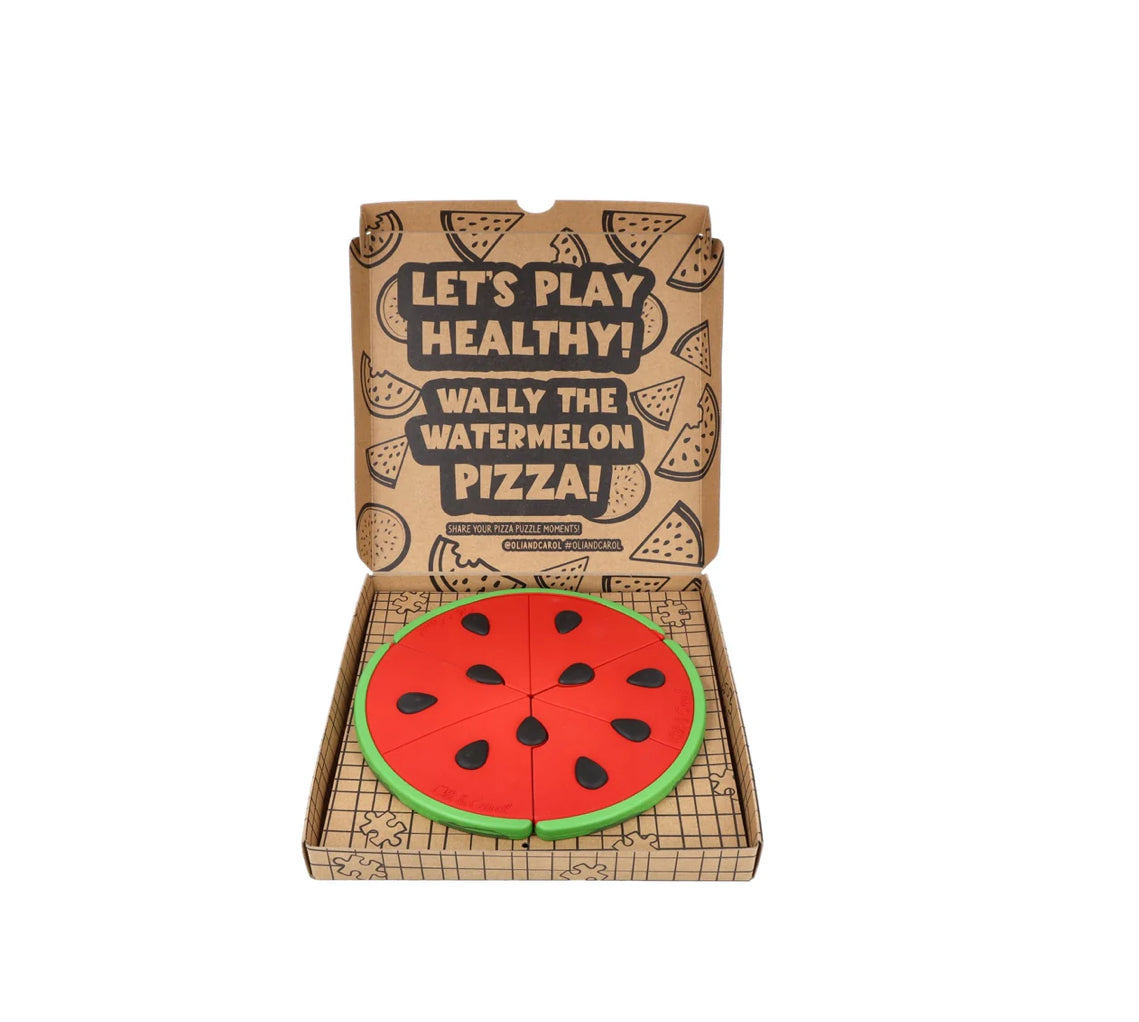 Puzzle pizza - Wally la Pastèque - Oli & Carol