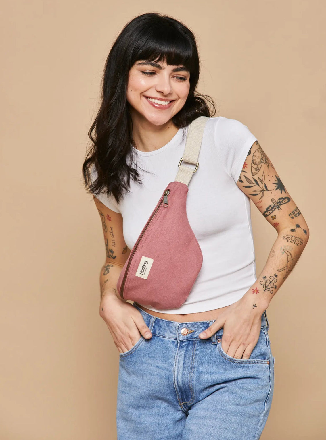 Sac banane Olivia - Blush -  Hindbag