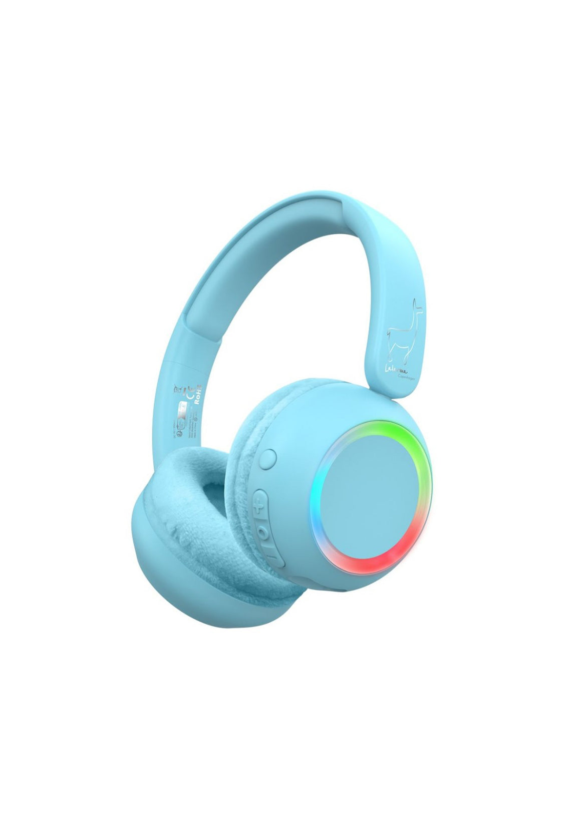 Casque audio sans fil lumineux - Bleu - Lalarma