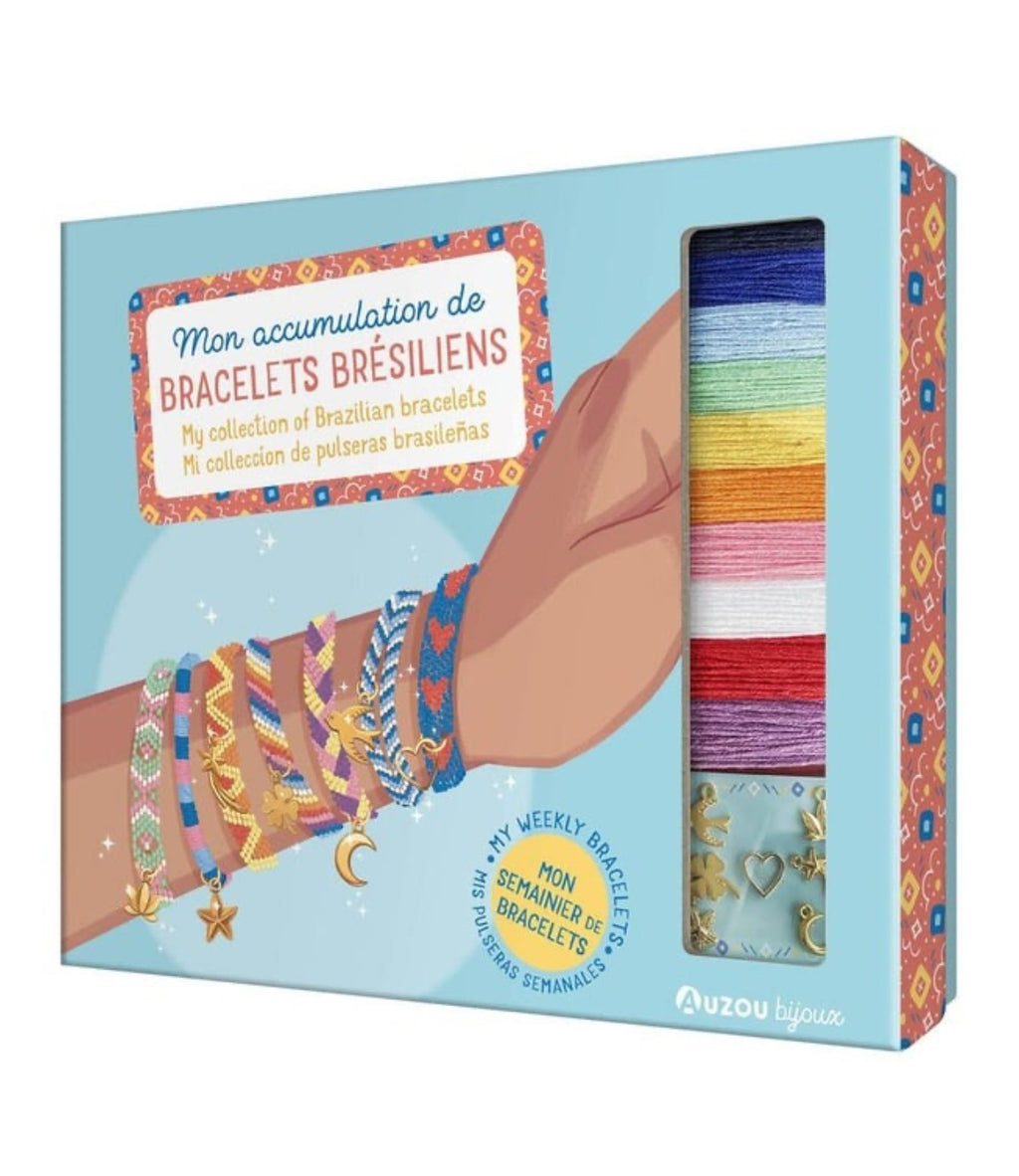 Mon accumulation de bracelets brésiliens - Auzou