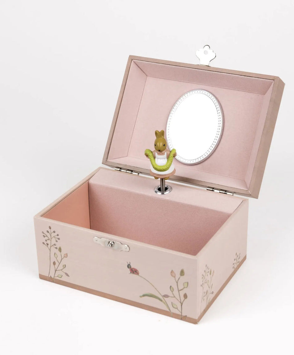 Boite à bijoux musicale - Lapin et coccinelle - Egmont Toys