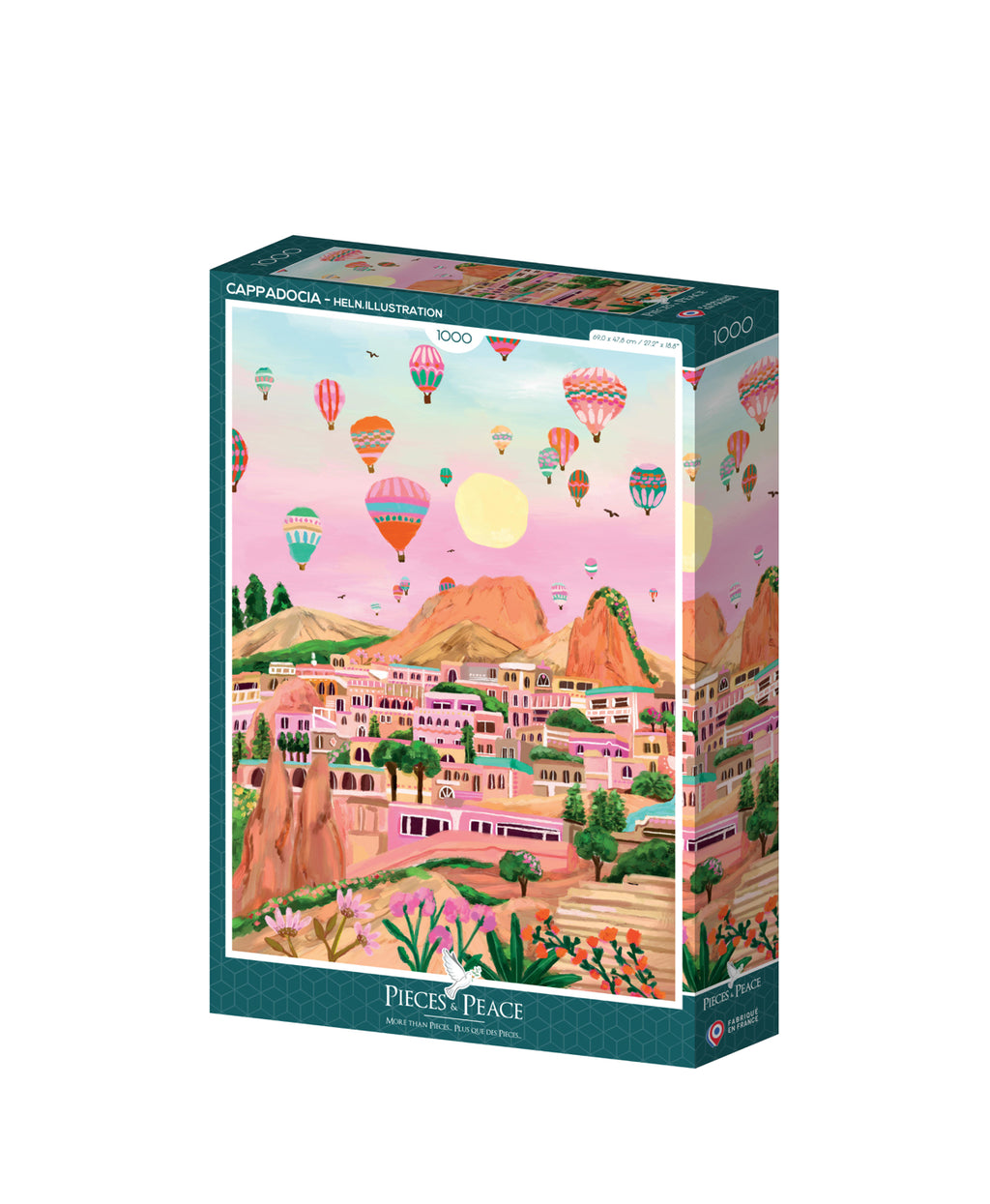 Puzzle 1000 pièces - Cappadocia - Pieces & Peace