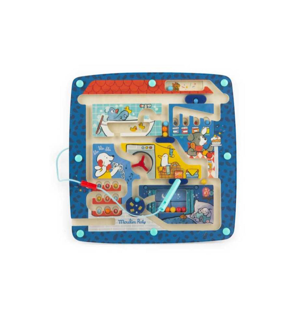 Labyrinthe magnétique - Puce & Pilou - Moulin Roty