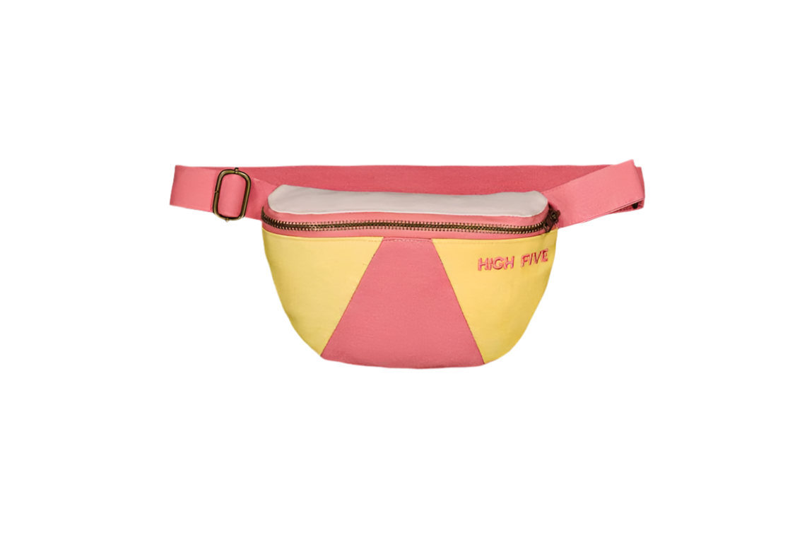 Banane enfant High Five - Jaune et Rose - Chamaye