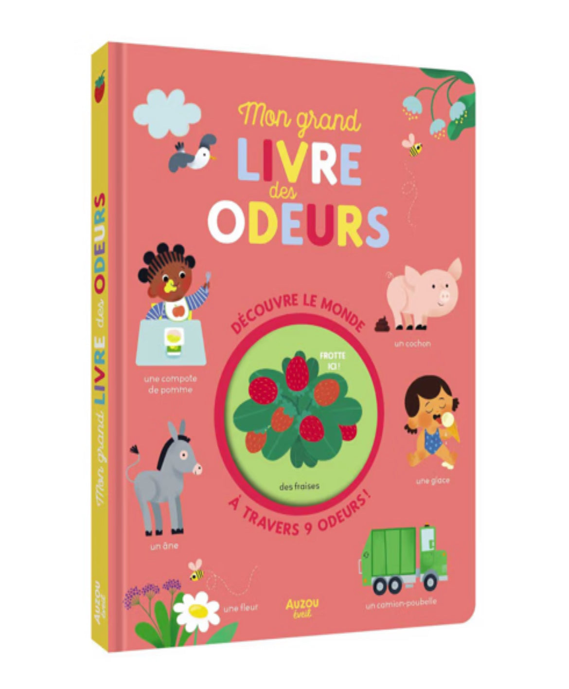 Mon grand livre des odeurs - Découvre le Monde - Auzou