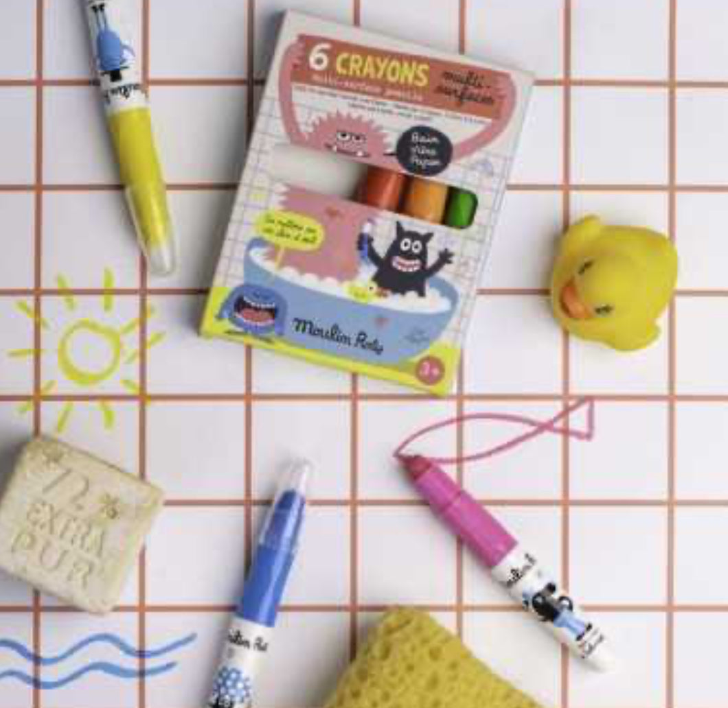 Crayons multisurfaces - Les Schmoucks -  Moulin Roty