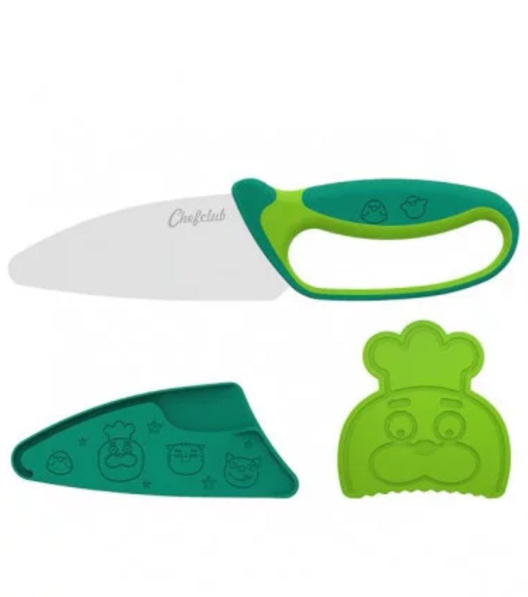 Le couteau du chef - Vert - Chefclub Kids