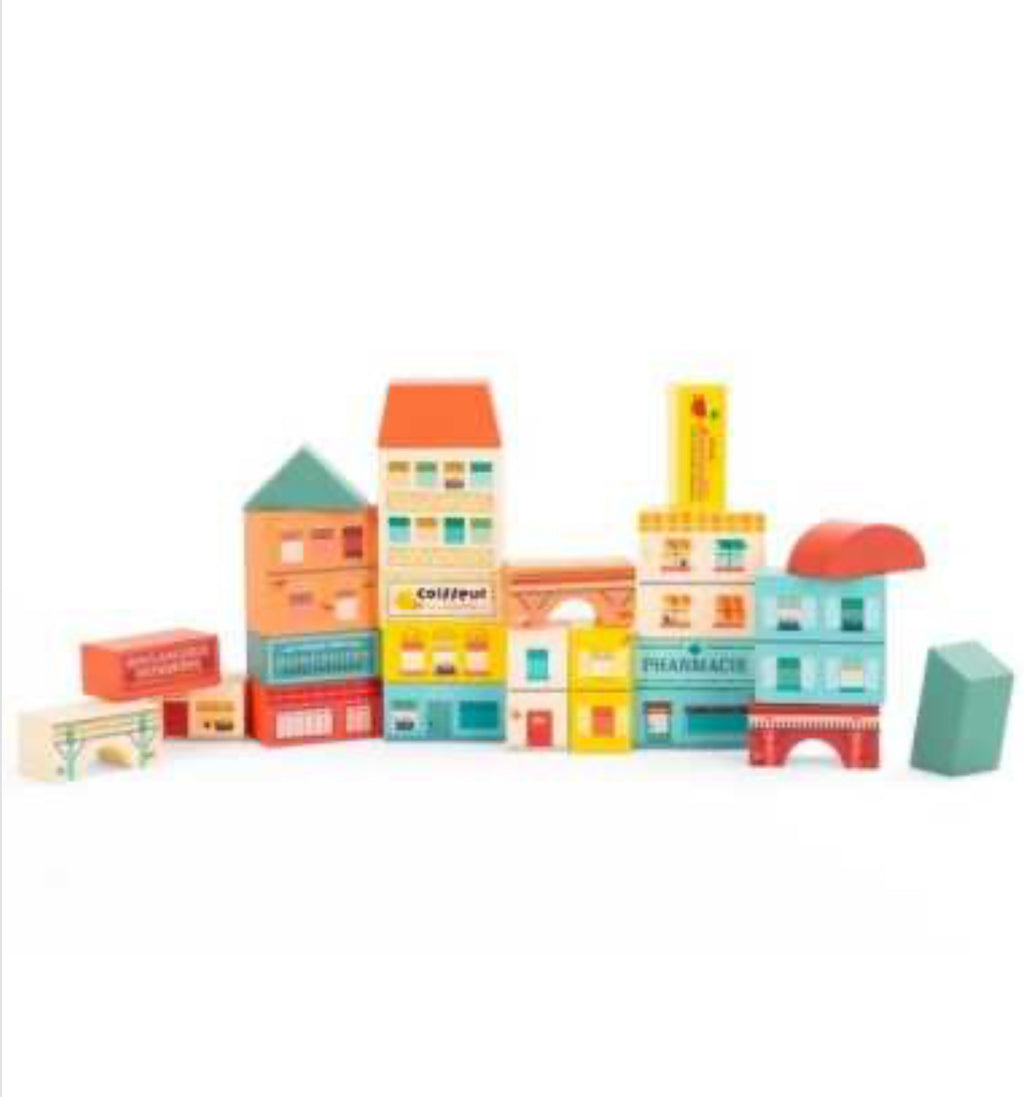 Blocs de construction ville  - Avenue du Moulin - Moulin Roty