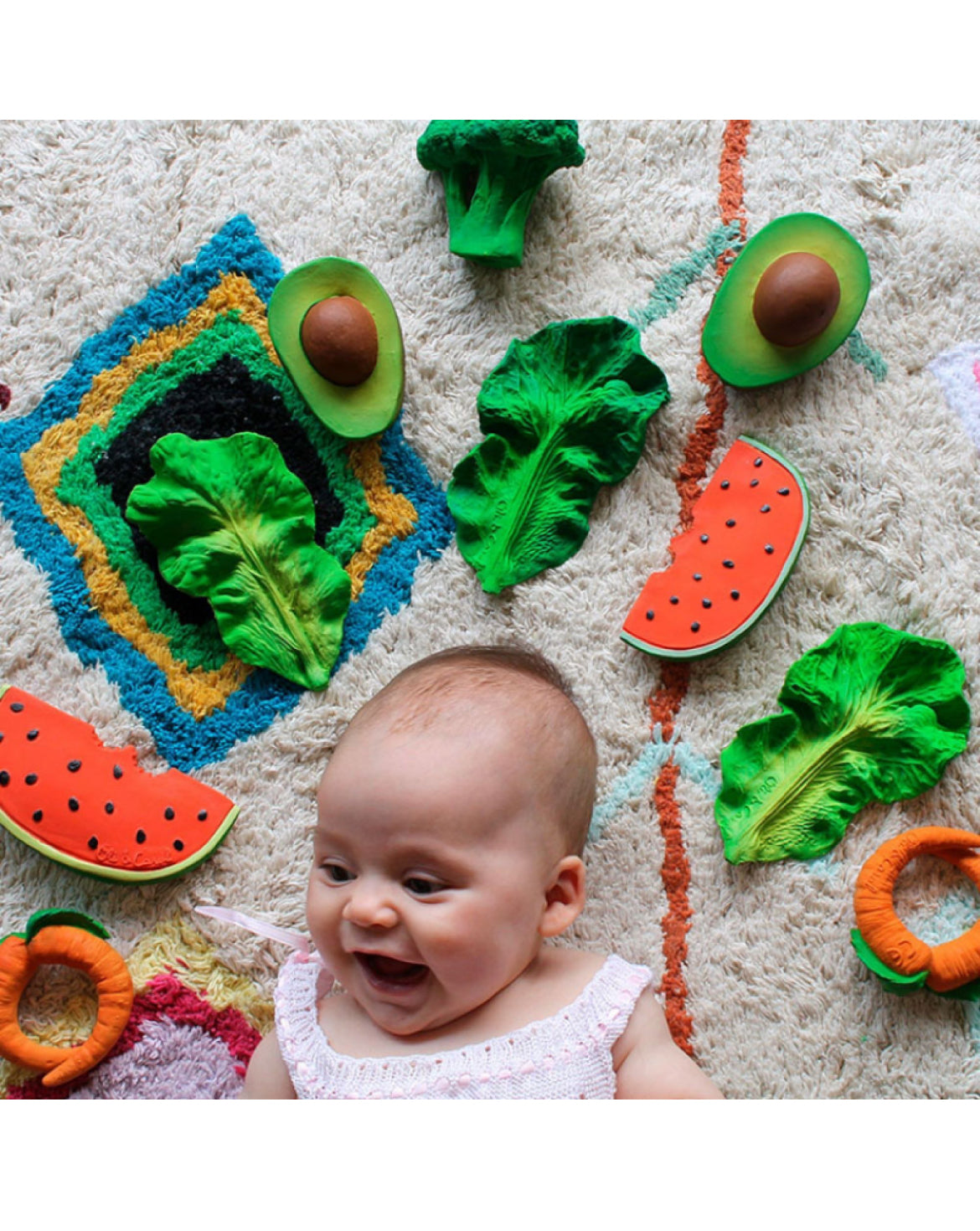 Anneau de dentition - Kendall le chou Kale - Oli & Carol