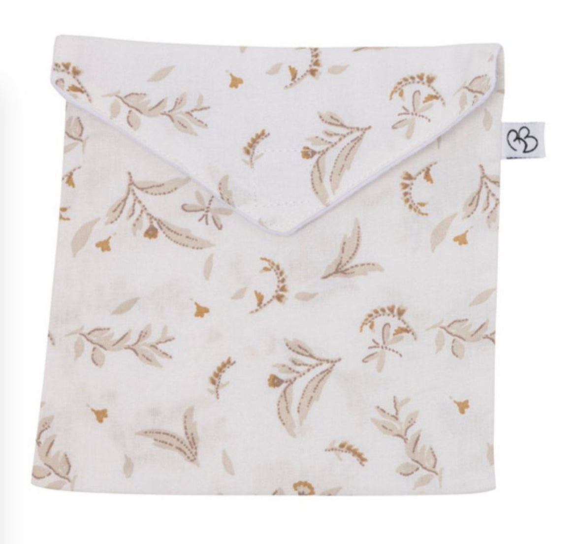 Lot de 5 lingettes réutilisables - Feuilles - BB&CO