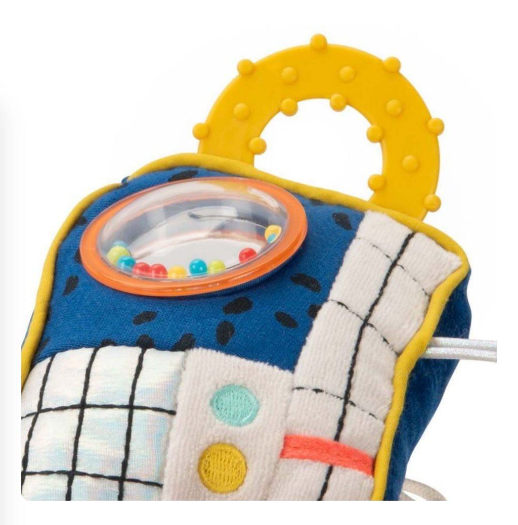 Peluche mobile d'activités radio - Puce & Pilou -  Moulin Roty