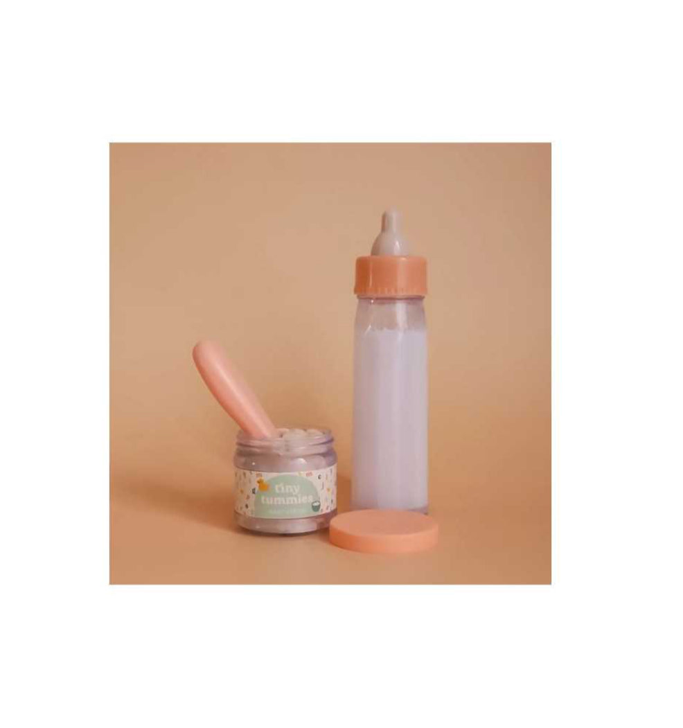 Petit pot et biberon pour poupée - Mes premiers céréales - Tiny Harlow