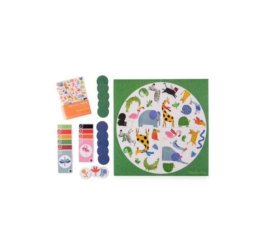 Jeu Cherche & Trouve - Les Toupitis - Moulin Roty