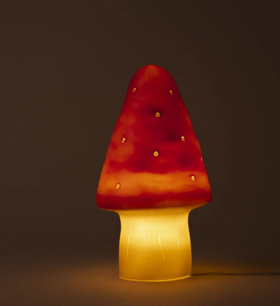 Petite lampe champignon - Brique Rouge - Egmont Toys