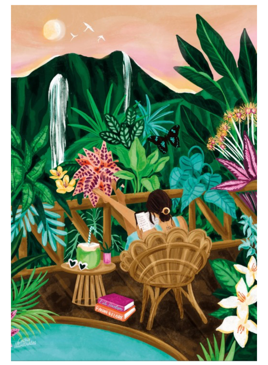 Puzzle 1000 pièces - Parenthèse Tropicale - Pieces & Peace