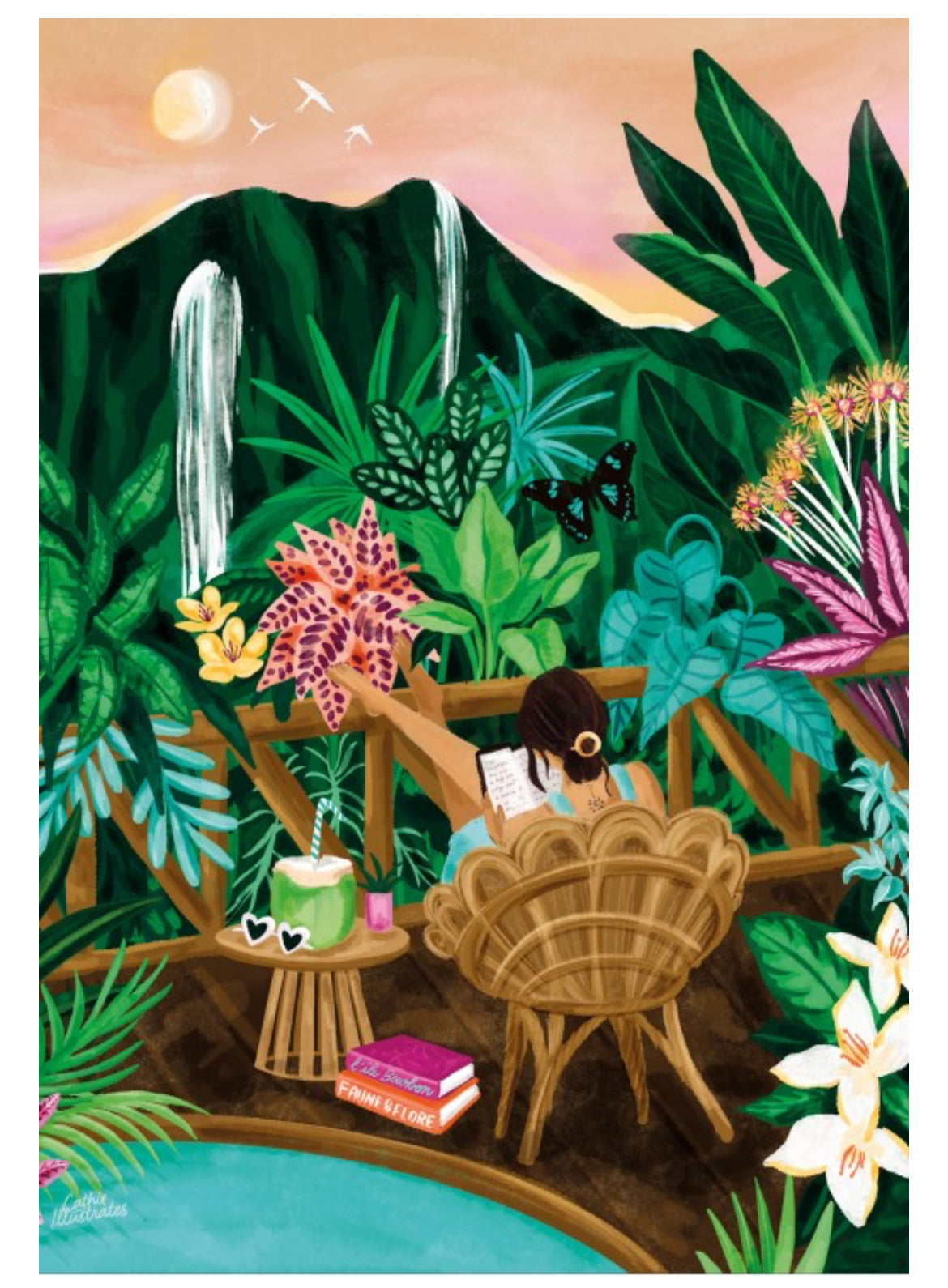 Puzzle 1000 pièces - Parenthèse Tropicale - Pieces & Peace