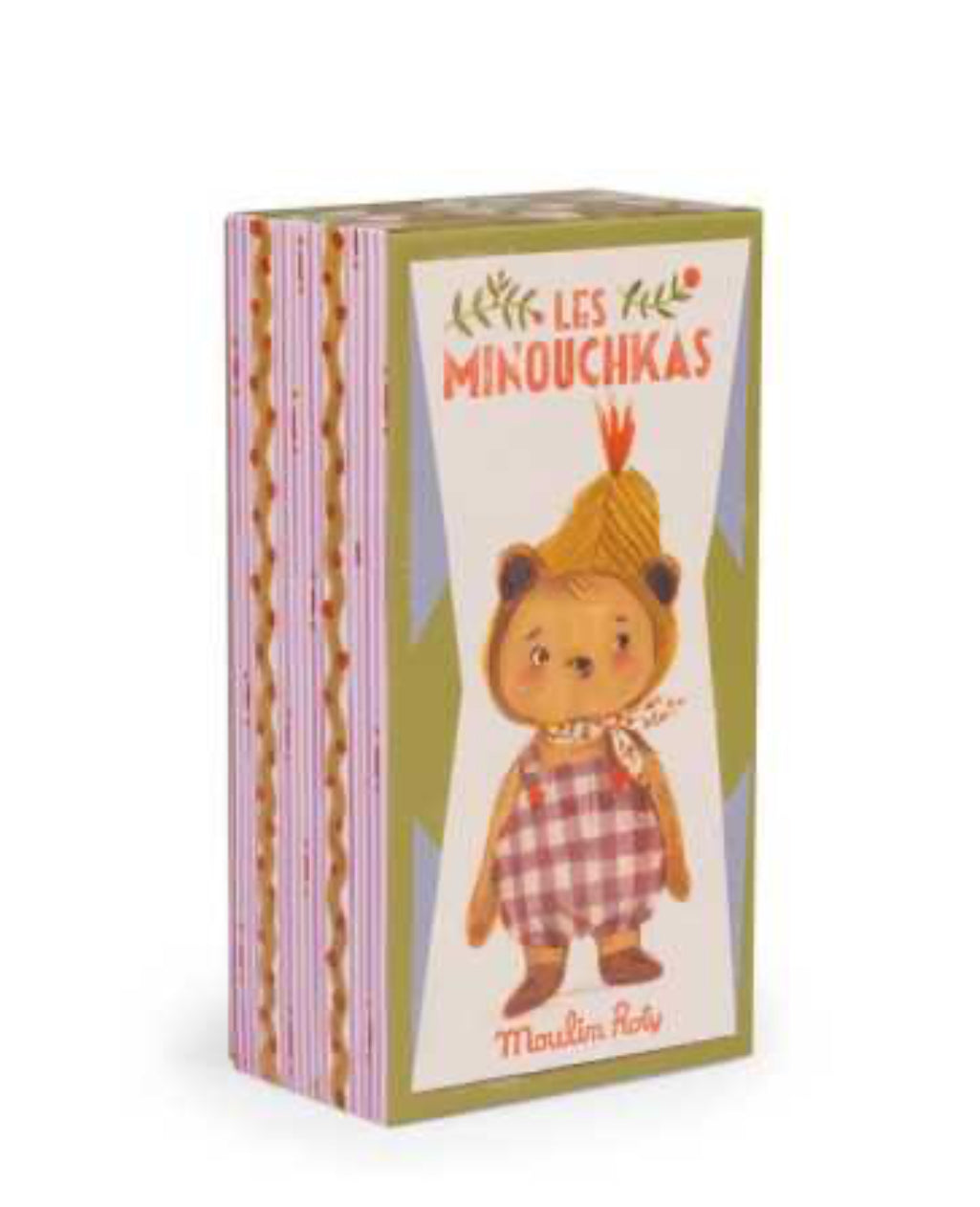 Peluche Emile le petit ours  - Les Minouchkas -  Moulin Roty