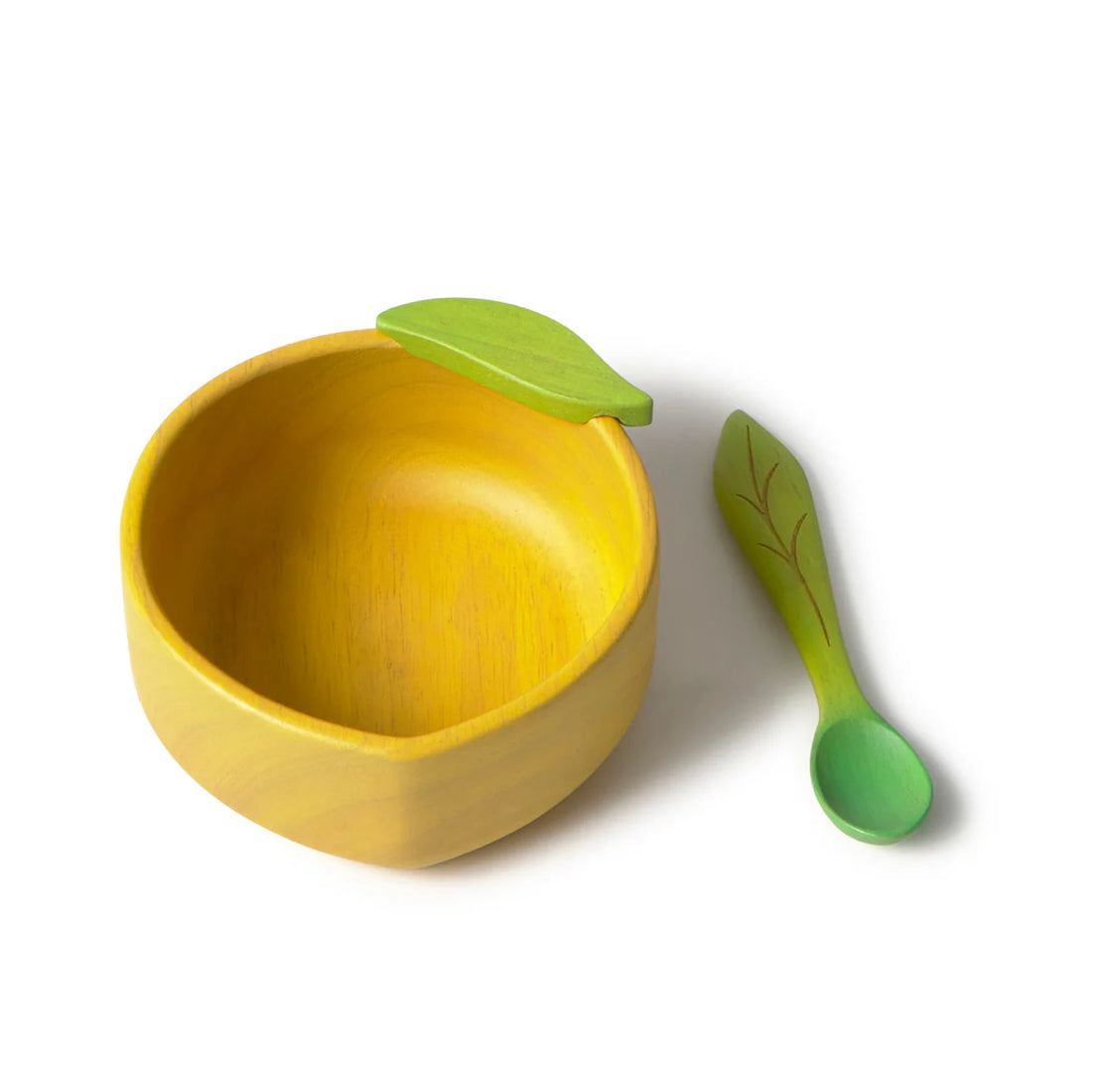 Set vaisselle Bol & cuillère - Lou le Citron - Oli&Carol