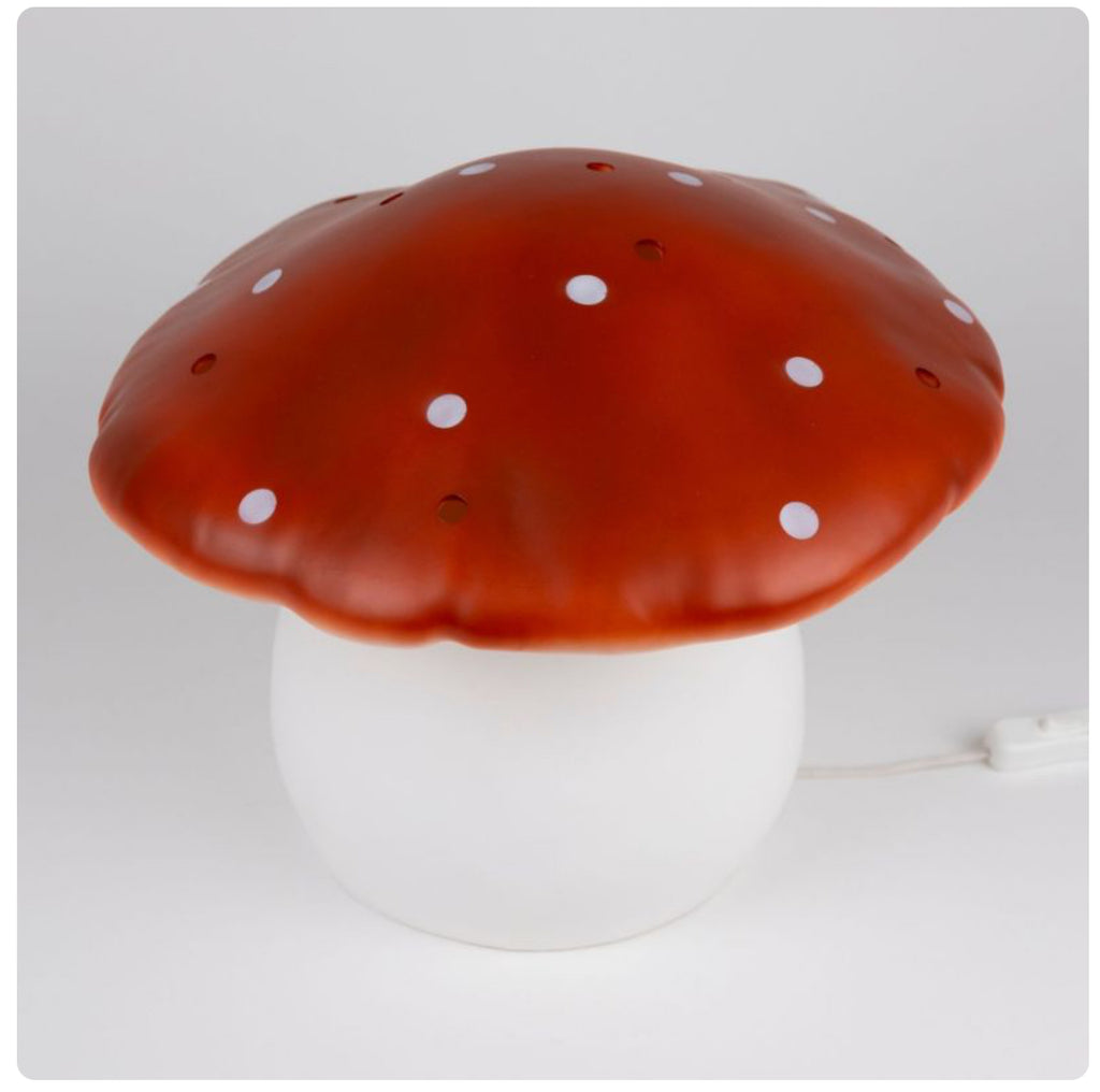 Moyenne lampe champignon - Rouge Brique - Egmont Toys