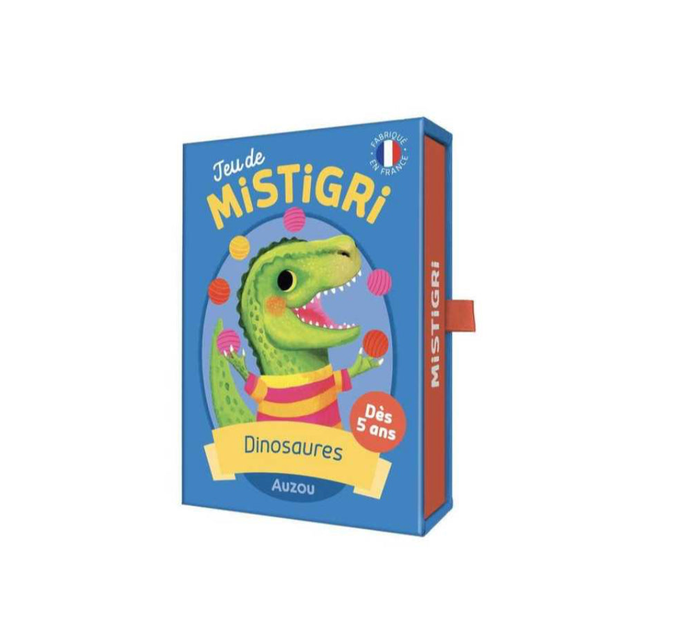 Jeu de cartes - Mistigri des Dinosaures - Auzou