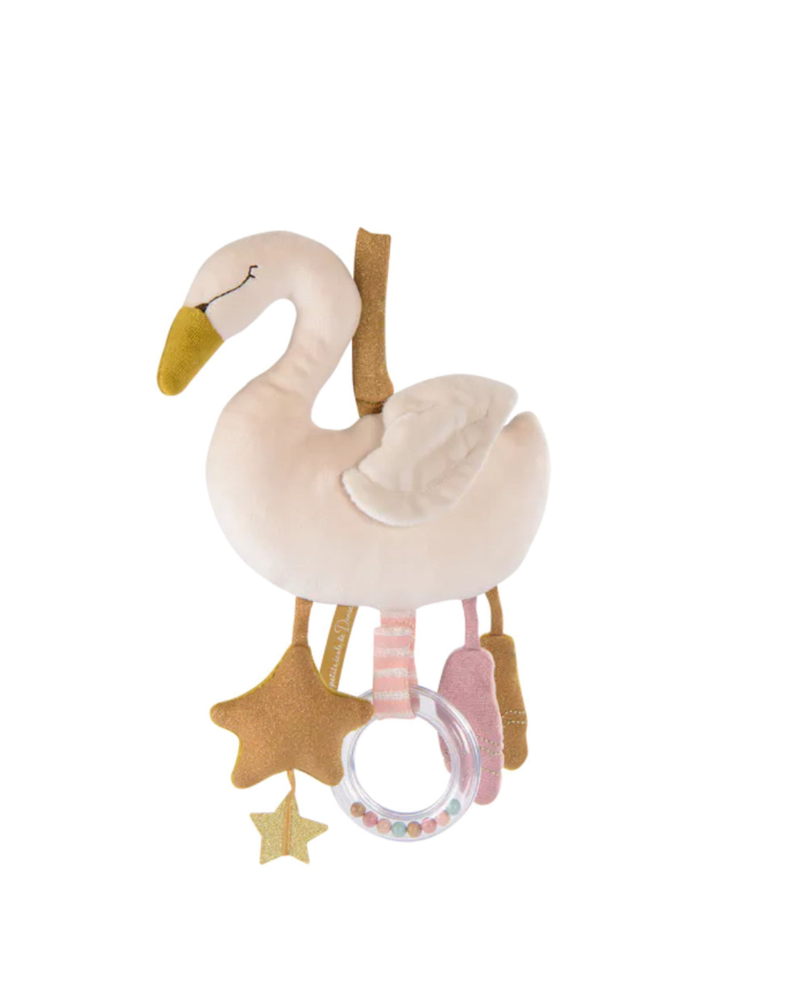 Peluche mobile d'activités cygne Odette - La Petite Ecole de Danse -  Moulin Roty