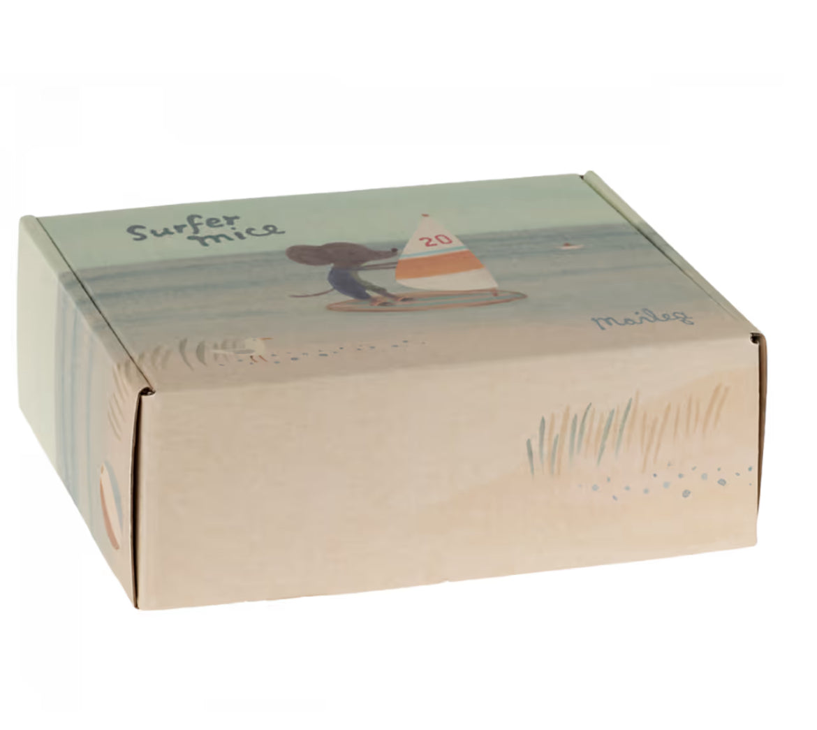Souris petit frère - Surfeur - Maileg