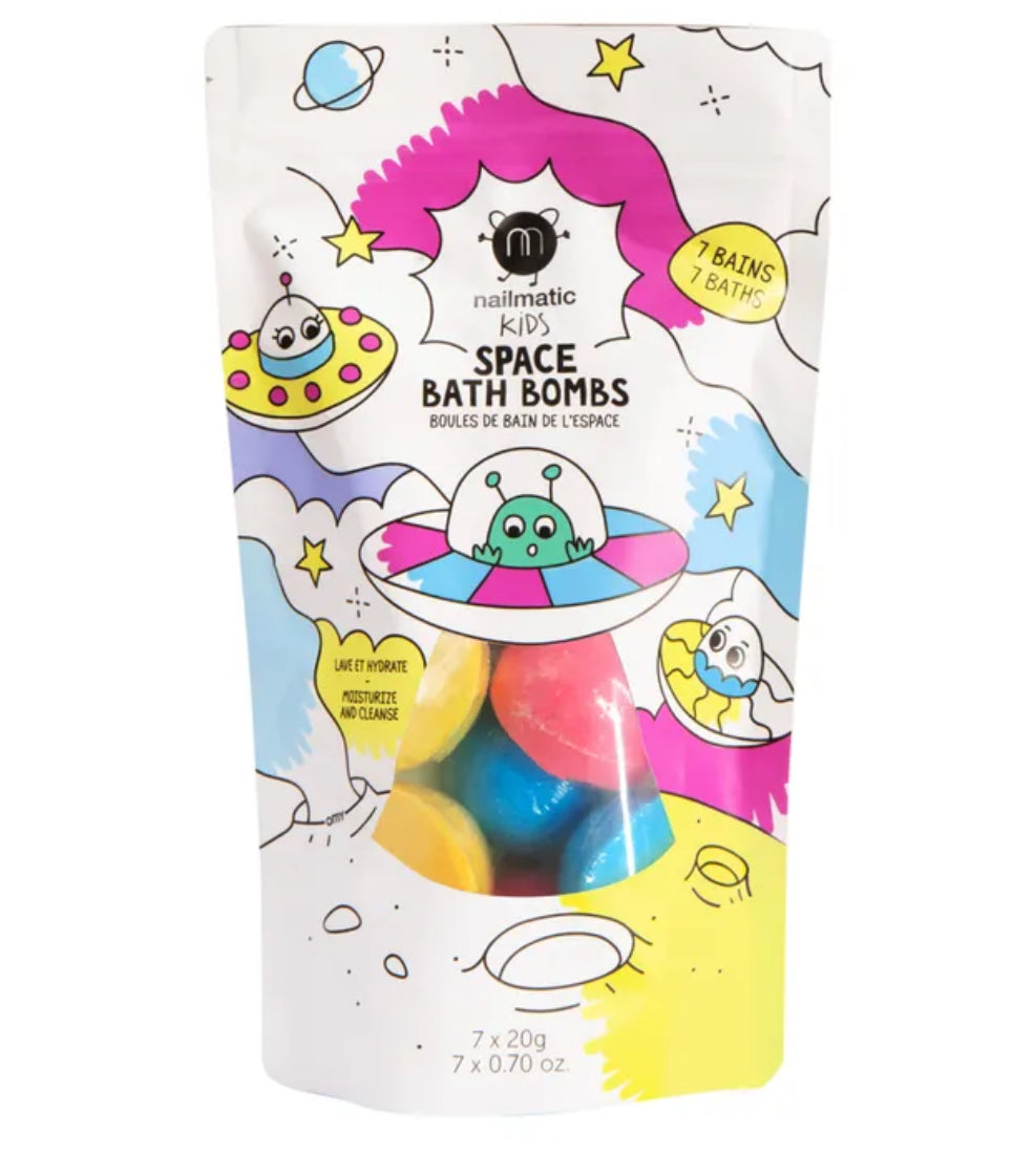 Boules de bain de l'espace - Nailmatic