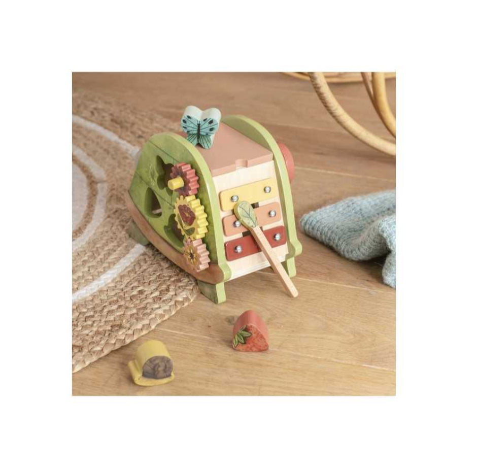 Tortue d'activités - Trois petits lapins