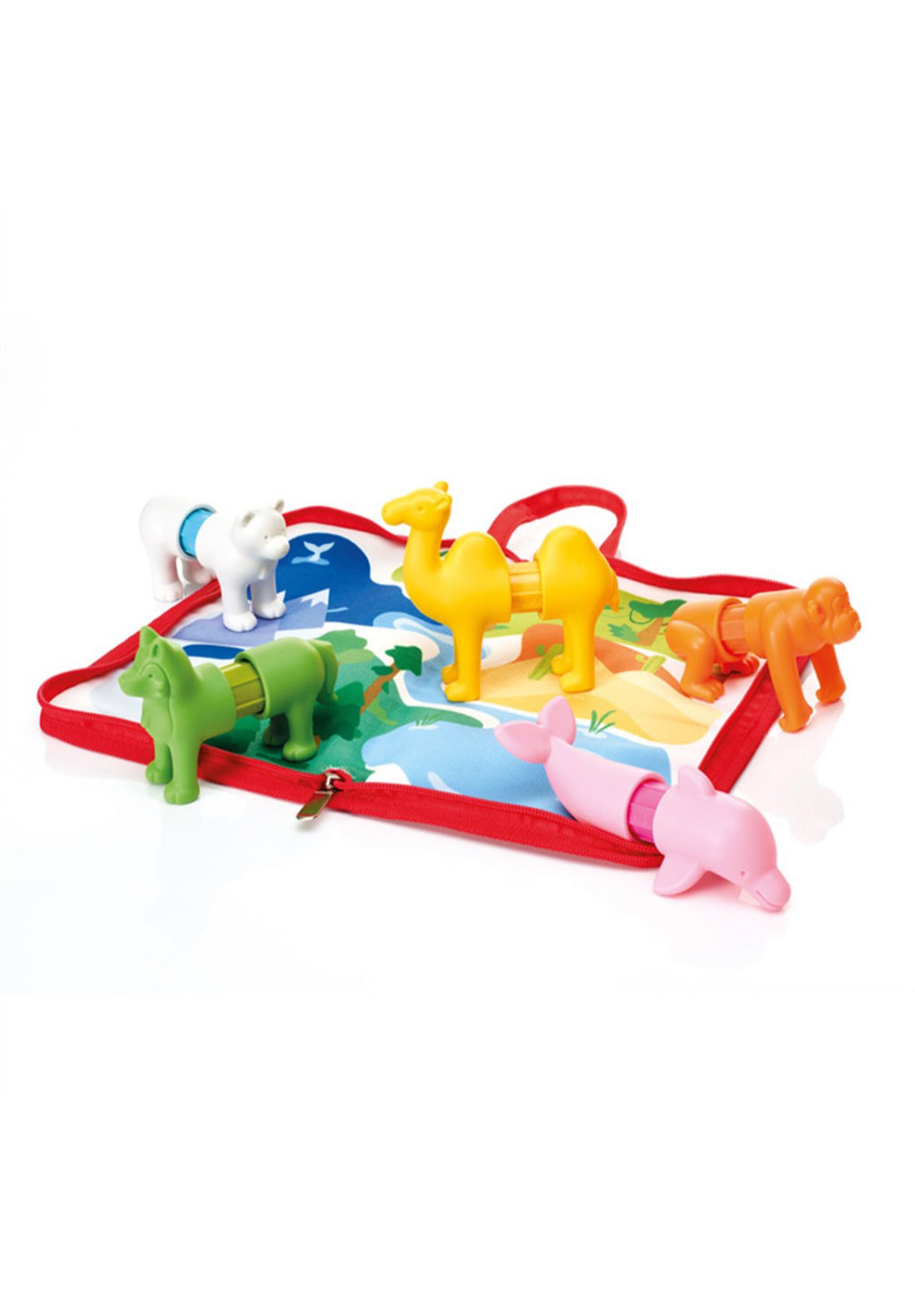 Jeu magnétique - Mes Premiers Animaux Autour du Monde - Smartmax