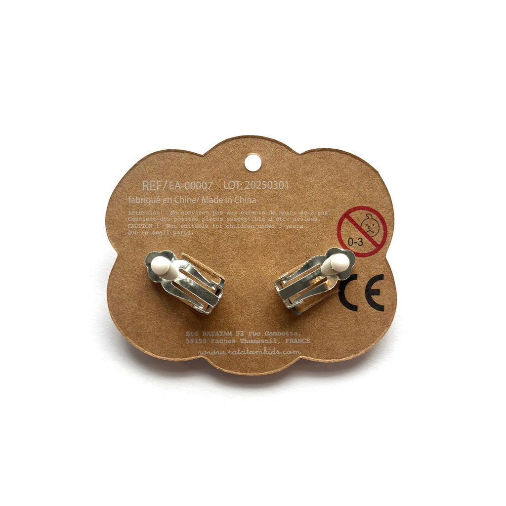 Boucles d'oreilles clip - Etoiles  - Ratatam