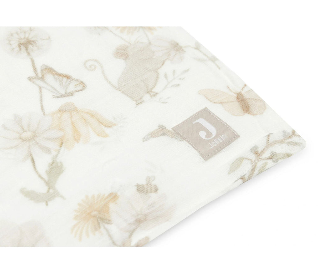 Lot de 2 langes 115 x 115 cm - Dreamy Mouse - Jollein