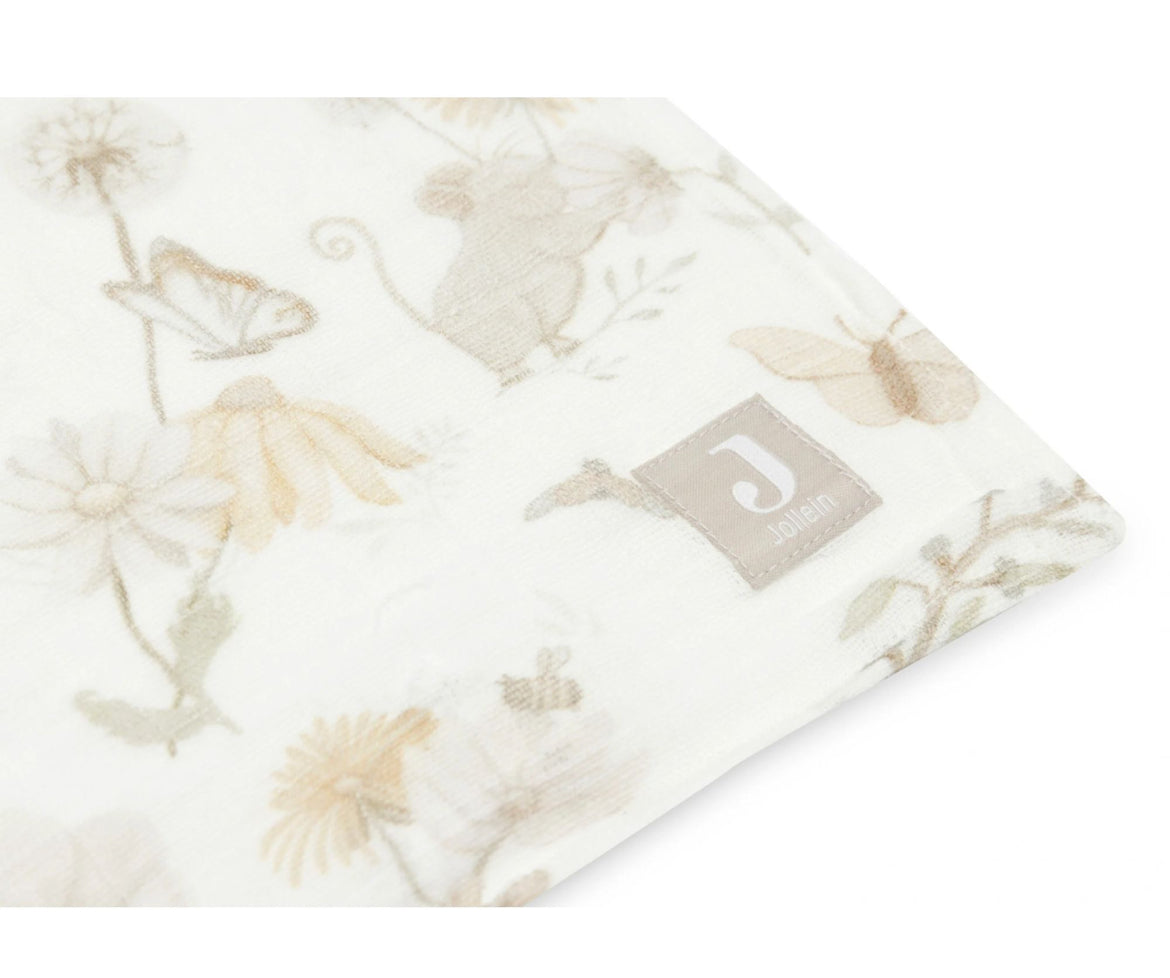Lot de 2 langes 115 x 115 cm - Dreamy Mouse - Jollein