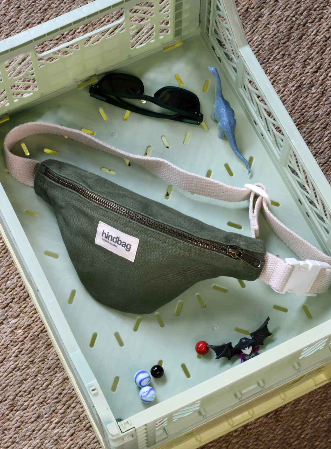 Banane enfant Augustin - Olive -  Hindbag