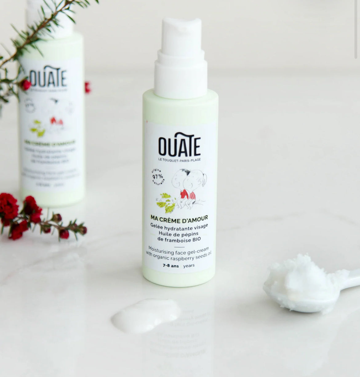 Crème hydratante visage dès 8 ans - Ma Crème d'Amour - Ouate
