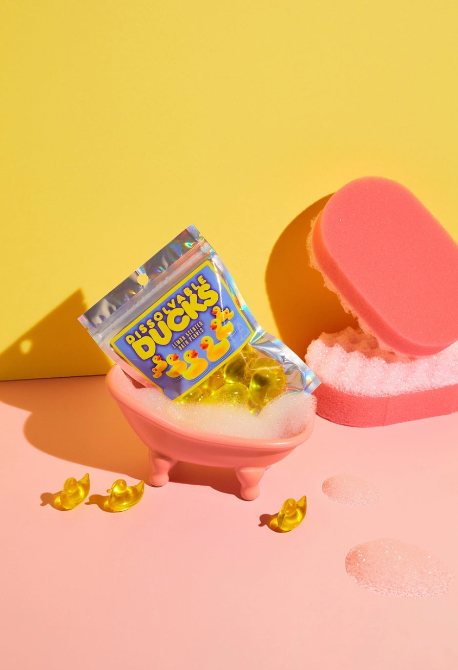 Sachet de 10 perles de bain - Canard - Bare boutique