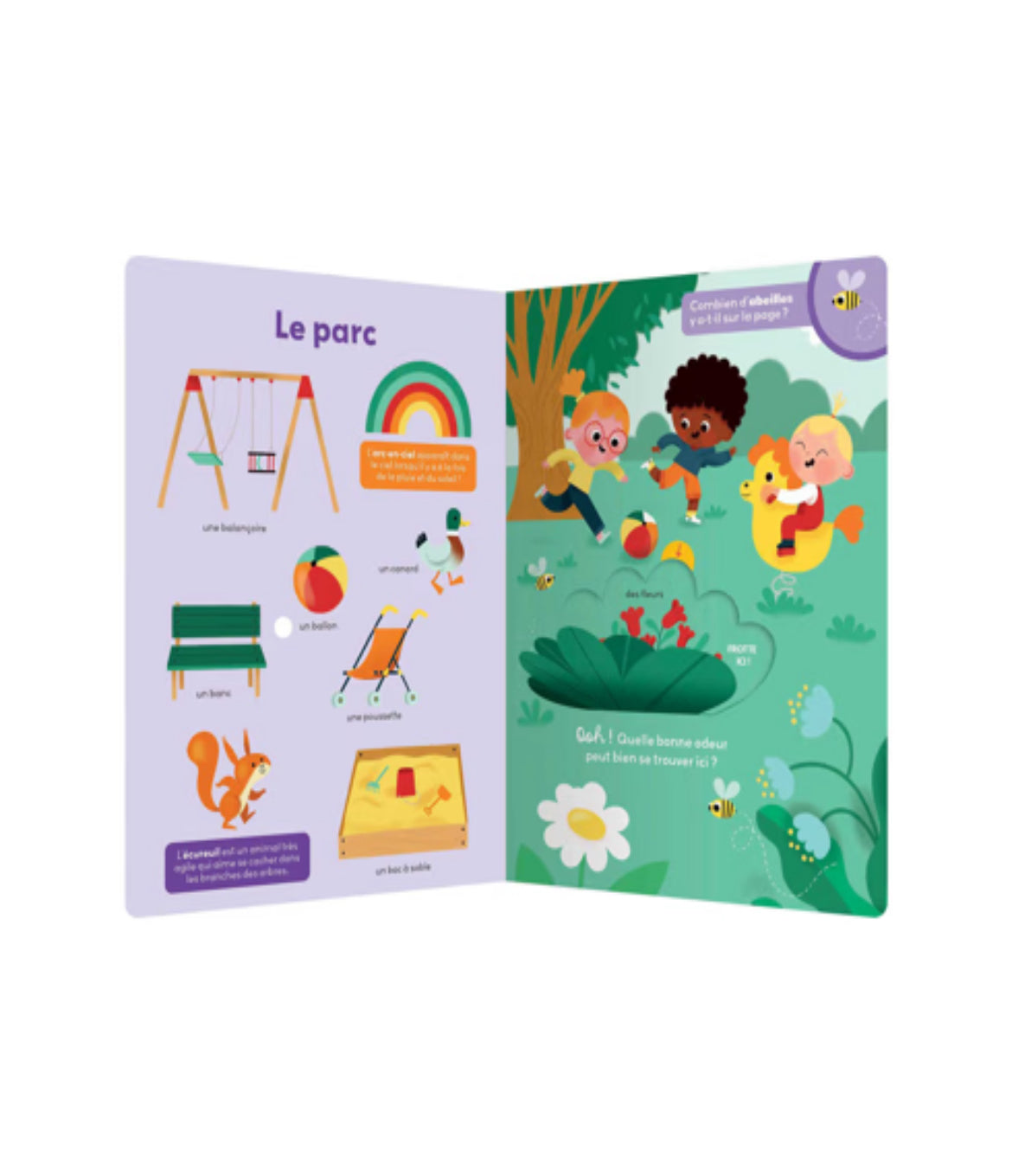 Mon grand livre des odeurs - Découvre le Monde - Auzou