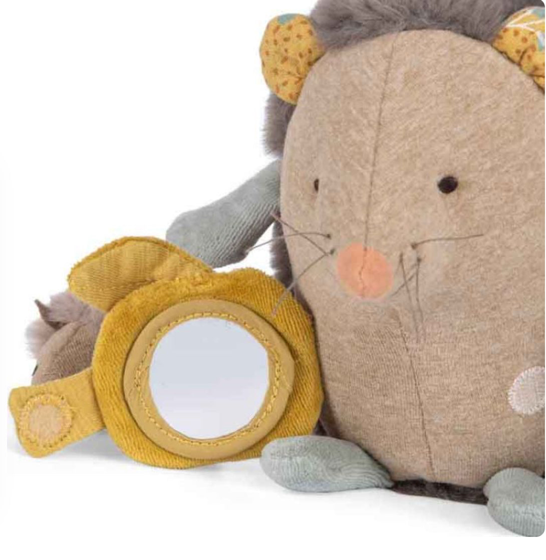 Peluche mobile d'activités hérisson - Les Trois Petits Lapins -  Moulin Roty