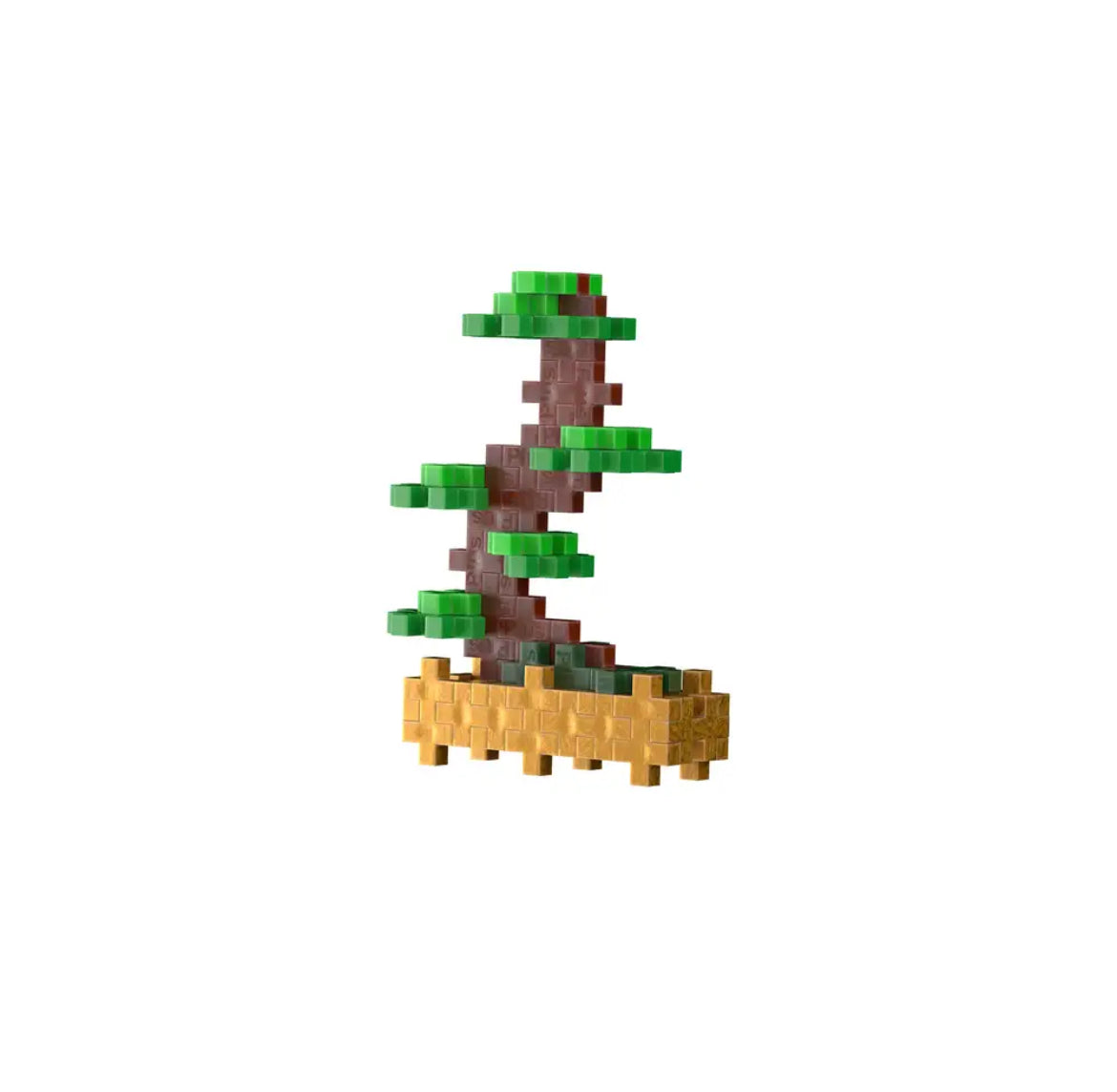 Jeu de construction Pop Plantes - Bonsaï Vert - Plus Plus