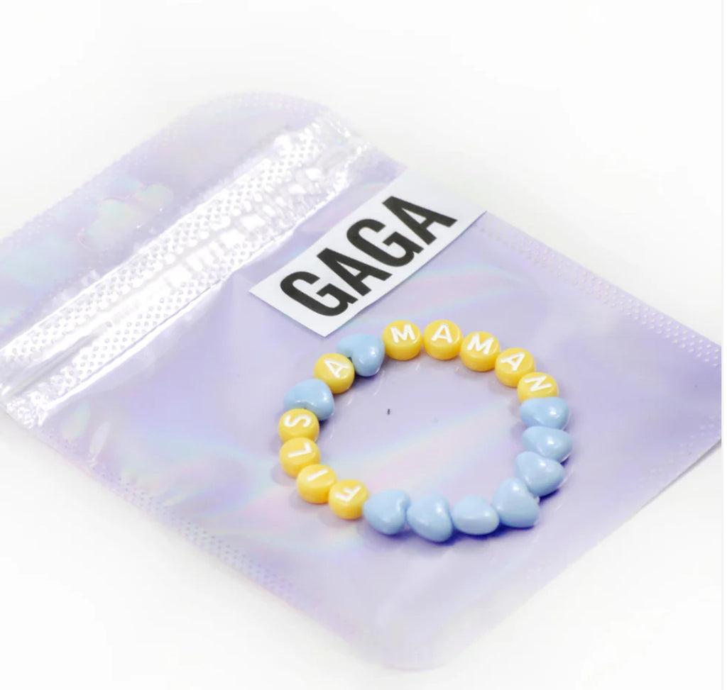 Bracelet enfant - Fils à maman - Gaga