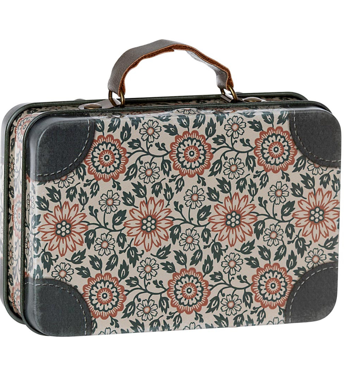 Petite valise en métal - Asta à fleurs - Maileg