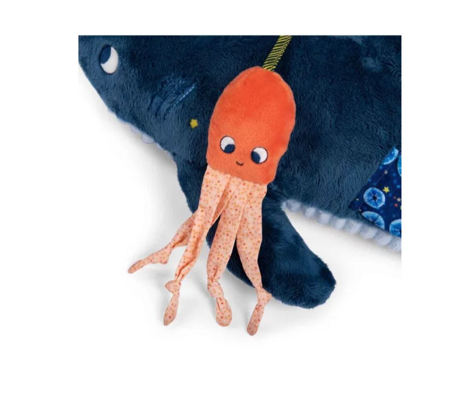 Peluche d'activités - Le grand requin des Aventures de Paulie -  Moulin Roty