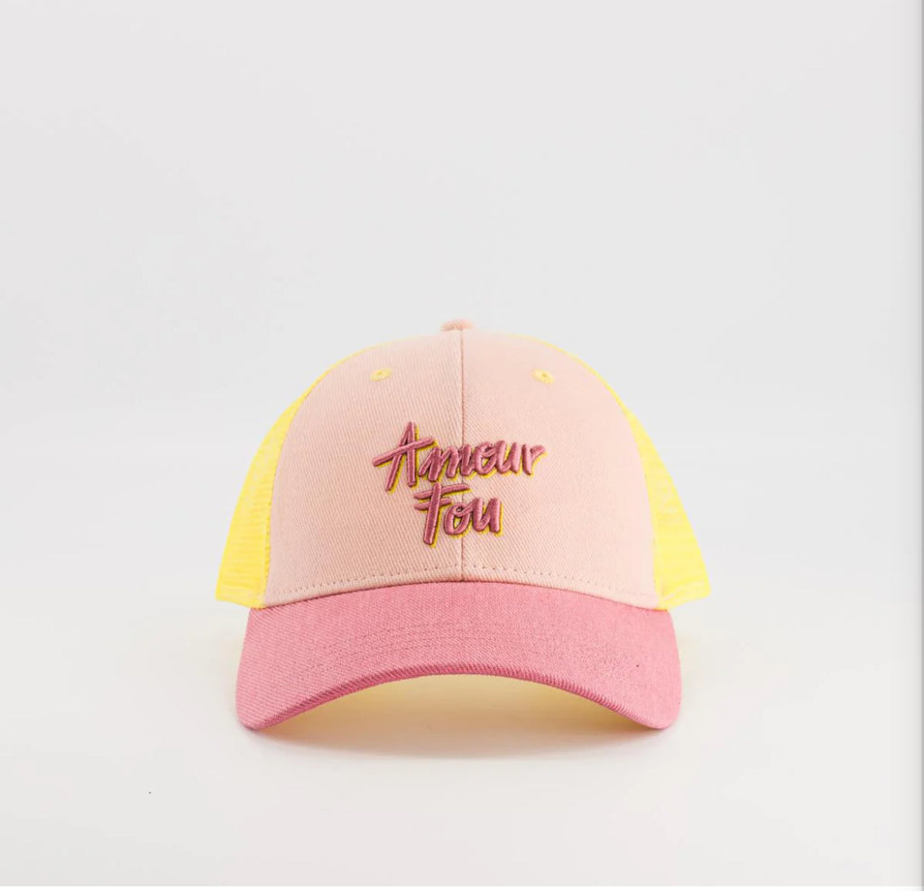 Casquette trucker enfant 3/6 ans - Amour Fou - Chamaye