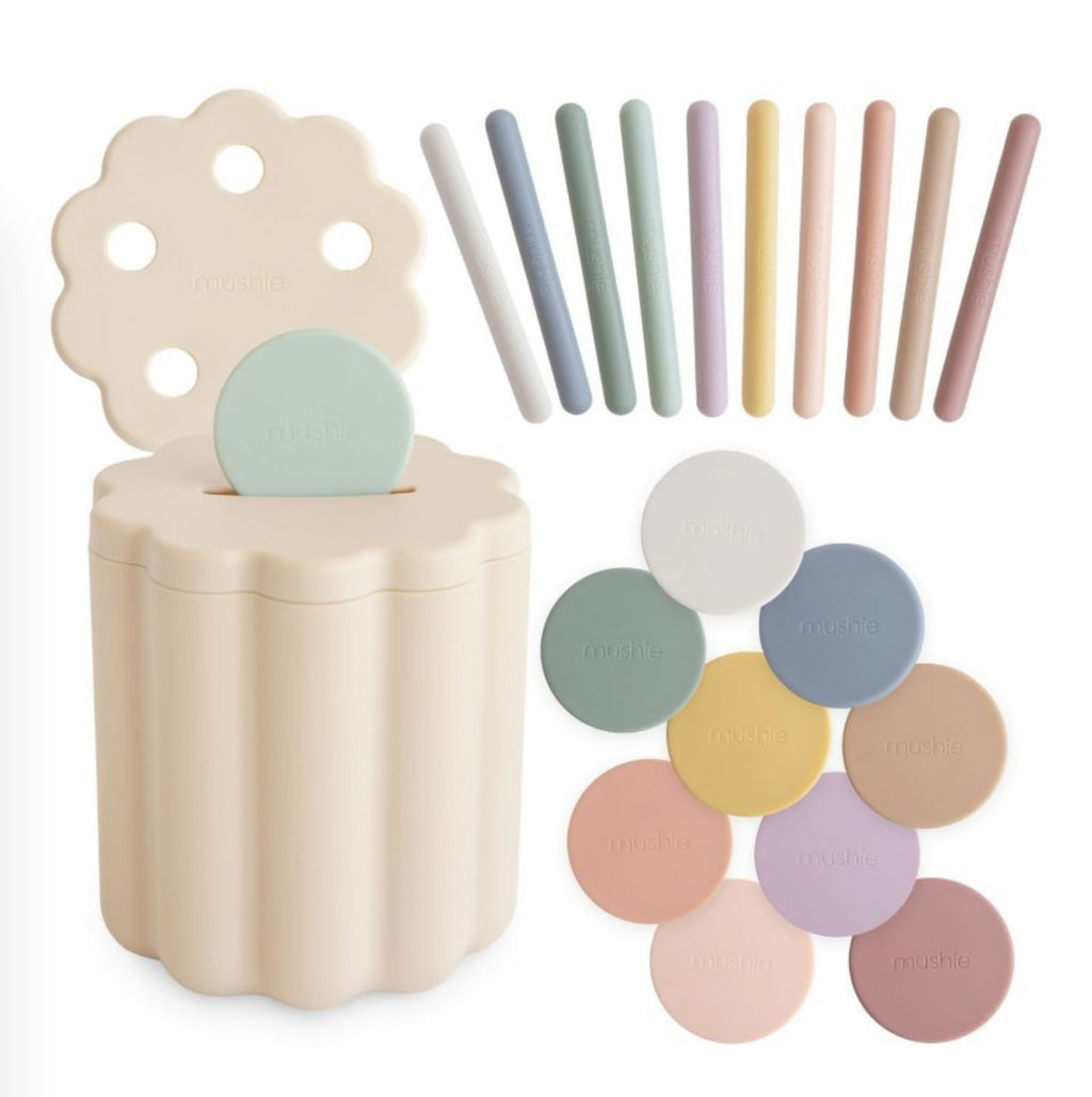 Boite à formes - Coin & Tube - Mushie