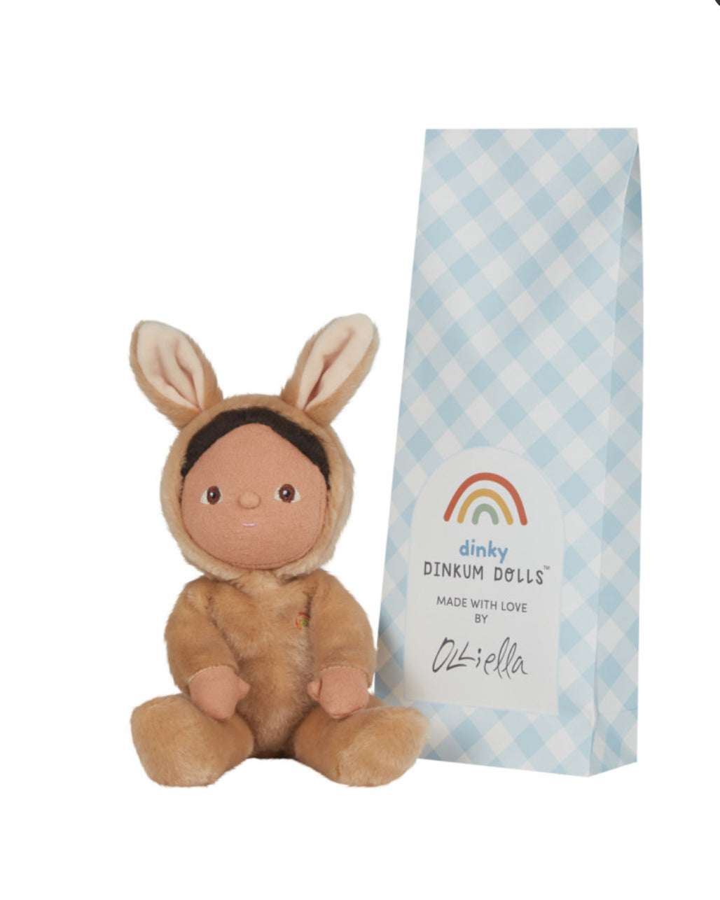 Peluche Dinky Dinkums - Bunny Latte -  Olli Ella