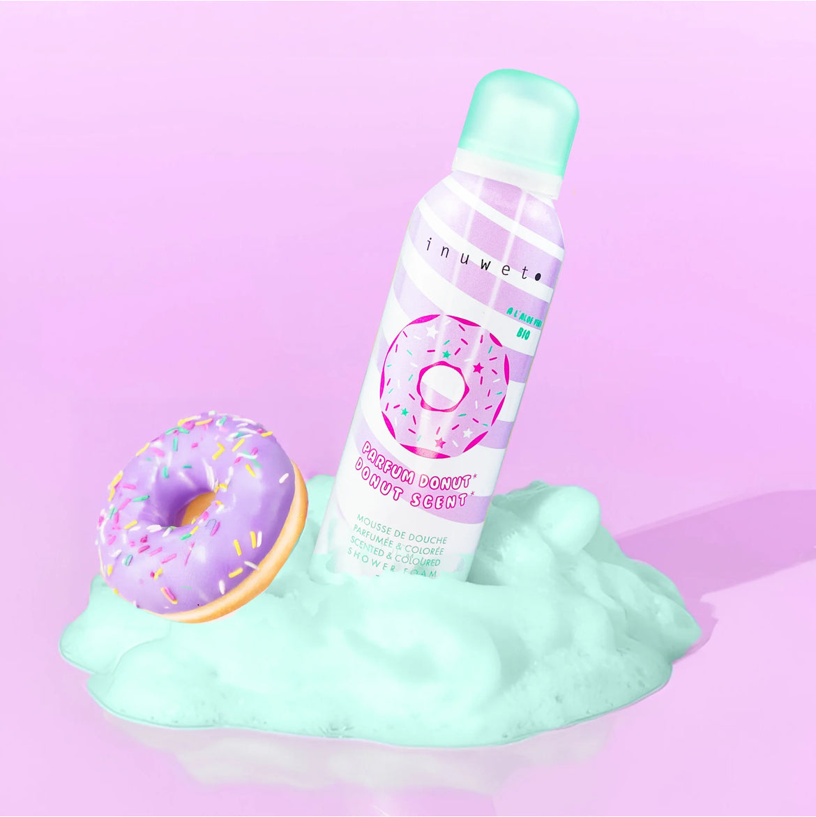 Mousse de douche - Donuts Vanille - Inuwet