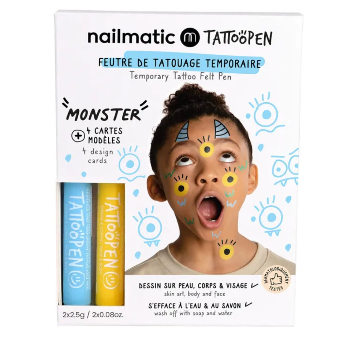 Coffret duo tattoopen - Monster - Nailmatic