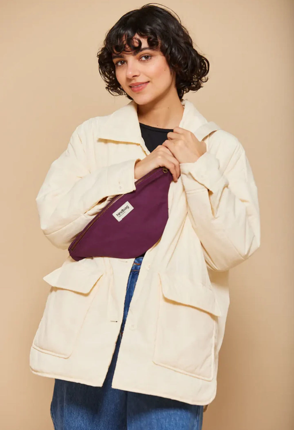 Sac banane Olivia - Prune -  Hindbag