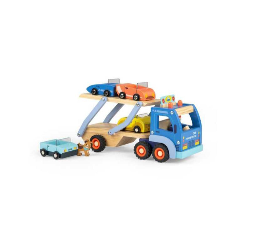 Camion transport de voitures - Avenue du Moulin - Moulin Roty