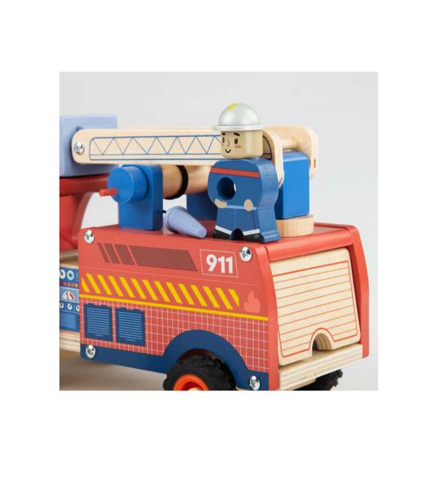 Camion de Pompier  - Avenue du Moulin - Moulin Roty