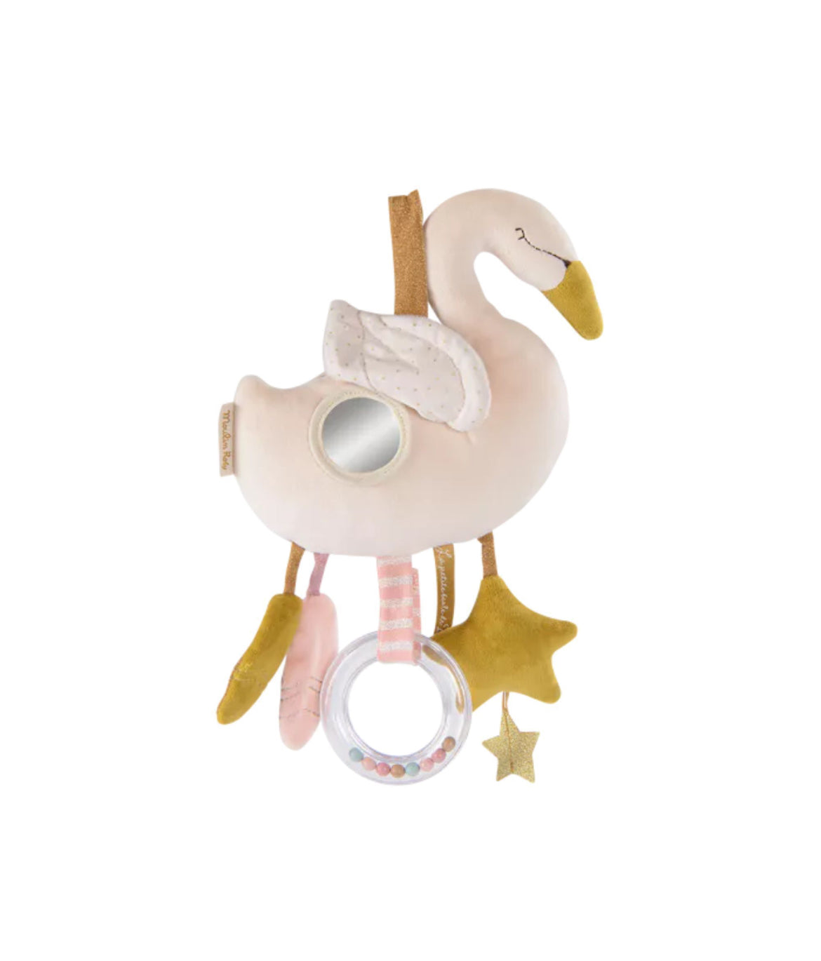 Peluche mobile d'activités cygne Odette - La Petite Ecole de Danse -  Moulin Roty